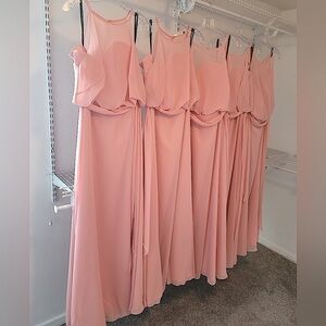 FIVE matching NEW WITH TAGS bridesmaid dresses